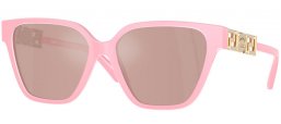 Gafas de Sol - Versace - VE4471B - 5473/5 CAKE PINK // LIGHT PINK MIRROR SILVER