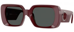 Gafas de Sol - Versace - VE4473U - 548787  BURGUNDY // DARK GREY