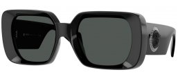 Gafas de Sol - Versace - VE4473U - GB1/87 BLACK // DARK GREY