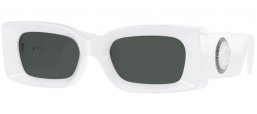 Gafas de Sol - Versace - VE4474U - 314/87 WHITE // DARK GREY