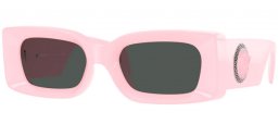 Gafas de Sol - Versace - VE4474U - 548587  PINK // DARK GREY