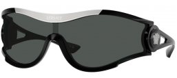 Sunglasses - Versace - VE4475 - GB1/87  BLACK // DARK GREY