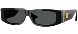 Gafas de Sol - Versace - VE4476U - GB1/87 BLACK // DARK GREY