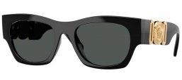 Gafas de Sol - Versace - VE4479U - GB1/87 BLACK // DARK GREY