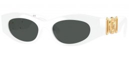 Gafas de Sol - Versace - VE4480U - 314/87 WHITE // DARK GREY