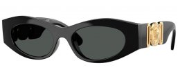 Gafas de Sol - Versace - VE4480U - GB1/87 BLACK // DARK GREY