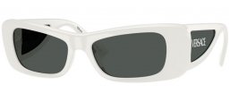 Gafas de Sol - Versace - VE4481 - 314/87 WHITE // DARK GREY