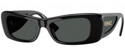 Gafas de Sol - Versace - VE4481 - GB1/87  BLACK // DARK GREY