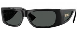 Gafas de Sol - Versace - VE4482 - GB1/87 BLACK // DARK GREY