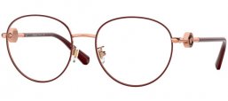 Monturas - Versace - VE1273D - 1467 ROSE GOLD BURGUNDY