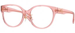 Monturas - Versace - VE3351D - 5434  TRANSPARENT PEACH