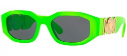 Gafas de Sol - Versace - VE4361 - 531987 GREEN FLUO // GREY