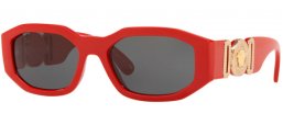 Lunettes de soleil - Versace - VE4361 - 533087 RED // GREY