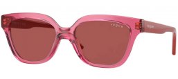 Lunettes Junior - Vogue Eyewear Junior - VJ2021 - 306569  TRANSPARENT PURPLE // DARK VIOLET