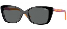 Gafas Junior - Vogue Eyewear Junior - VJ2022 - W44/87 BLACK // DARK GREY