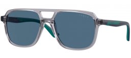 Gafas Junior - Vogue Eyewear Junior - VJ2024 - 309980  TRANSPARENT GREY // DARK BLUE