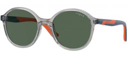 Lunettes Junior - Vogue Eyewear Junior - VJ2018 - 228371  TRANSPARENT GREY // GREEN