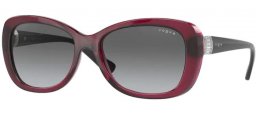 Gafas de Sol - Vogue eyewear - VO2943SB - 298911 TRANSPARENT DARK CHERRY // GREY GRADIENT