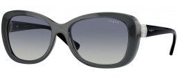 Gafas de Sol - Vogue eyewear - VO2943SB - 31324L  TRANSPARENT GREY // BLUE GRADIENT