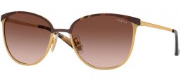 Gafas de Sol - Vogue eyewear - VO4002S - 507813  HAVANA GOLD // BROWN GRADIENT