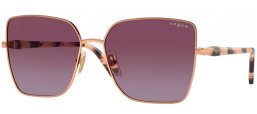 Gafas de Sol - Vogue eyewear - VO4199S - 51708H  BORDEAUX ROSE  GOLD // VIOLET GRADIENT