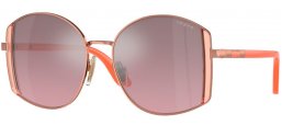 Gafas de Sol - Vogue eyewear - VO4267S - 51527A  ROSE GOLD // VIOLET GRADIENT SILVER MIRROR