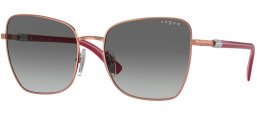 Lunettes de soleil - Vogue eyewear - VO4277SB - 515211  ROSE GOLD // GREY GRADIENT