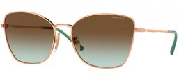 Gafas de Sol - Vogue eyewear - VO4279S - 5152E8  ROSE GOLD // BROWN GRADIENT GREEN