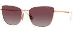 Gafas de Sol - Vogue eyewear - VO4308S - 515262  WHITE ROSE GOLD // GREY GRADIENT VIOLET POLARIZED