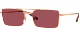 Sunglasses - Vogue eyewear - VO4309S - 51525Q  ROSE GOLD // PURPLE POLARIZED