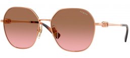 Lunettes de soleil - Vogue eyewear - VO4318SB - 515214  ROSE GOLD // BROWN GRADIENT PINK