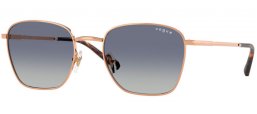 Gafas de Sol - Vogue eyewear - VO4322S - 51524L  ROSE GOLD // GREY GRADIENT BLUE