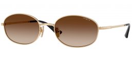 Gafas de Sol - Vogue eyewear - VO4323S - 848/13 PALE GOLD // DARK BROWN GRADIENT