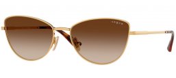 Gafas de Sol - Vogue eyewear - VO4324S - 280/13 GOLD // DARK BROWN GRADIENT