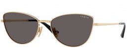 Gafas de Sol - Vogue eyewear - VO4324S - 848/87  PALE GOLD // DARK GREY