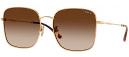 Gafas de Sol - Vogue eyewear - VO4327SD - 280/13 GOLD // BROWN GRADIENT