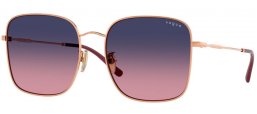 Gafas de Sol - Vogue eyewear - VO4327SD - 5152I6  ROSE GOLD // AZURE GRADIENTE PINK