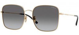 Sunglasses - Vogue eyewear - VO4327SD - 848/11 PALE GOLD // GREY GRADIENT