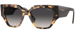 Gafas de Sol - Vogue eyewear - VO5409S - 26058G  YELLOW TORTOISE // GREY GRADIENT BLACK