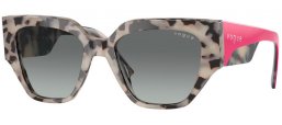 Sunglasses - Vogue eyewear - VO5409S - 307611  TORTOISE IVORY BEIGE // GREY GRADIENT