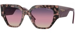 Gafas de Sol - Vogue eyewear - VO5409S - 3150U6  PINK TORTOISE // BROWN VIOLET BLUE GRADIENT