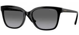 Gafas de Sol - Vogue eyewear - VO5426S - W44/T3 BLACK // GREY GRADIENT POLARIZED