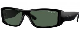 Gafas de Sol - Vogue eyewear - VO5442SM - W44/71 BLACK // DARK GREEN