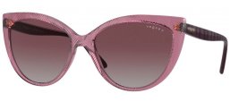 Gafas de Sol - Vogue eyewear - VO5484S - 276162  TRANSPARENT PURPLE // VIOLET GRADIENT GREY POLARIZED