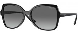 Sunglasses - Vogue eyewear - VO5488S - W44/11  BLACK // GREY GRADIENT