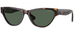 Gafas de Sol - Vogue eyewear - VO5513S - W65671  DARK HAVANA // DARK GREEN