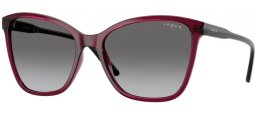 Gafas de Sol - Vogue eyewear - VO5520S - 298911  CHERRY // GREY GRADIENT