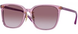 Gafas de Sol - Vogue eyewear - VO5537SD - 29228H  TRANSPARENT VIOLET // VIOLET GRADIENT