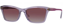 Gafas de Sol - Vogue eyewear - VO5551S - 311862  TRANSPARENT PURPLE // DARK VIOLET GRADIENT GREY POLARIZED