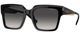 Gafas de Sol - Vogue eyewear - VO5553S - W44/8G BLACK // GREY GRADIENT BLACK